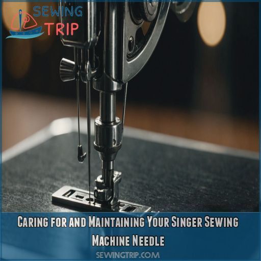 Caring for and Maintaining Your Singer Sewing Machine Needle