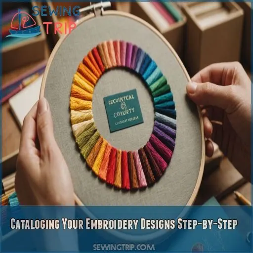 Cataloging Your Embroidery Designs Step-by-Step