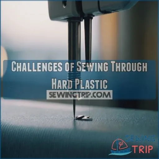 Challenges of Sewing Through Hard Plastic