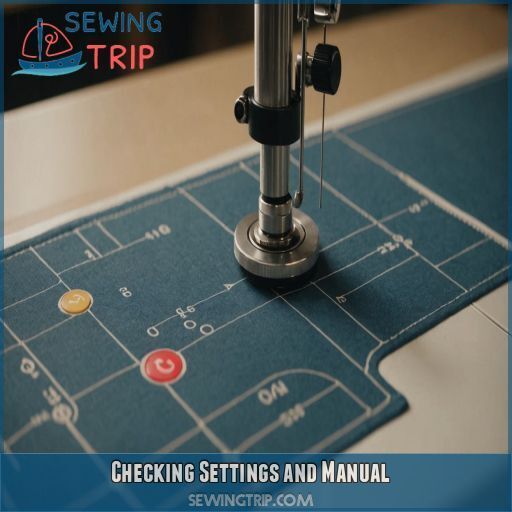 Checking Settings and Manual Checking Settings and Manual