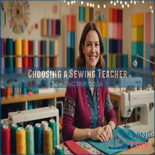 Choosing a Sewing Teacher Choosing a Sewing Teacher