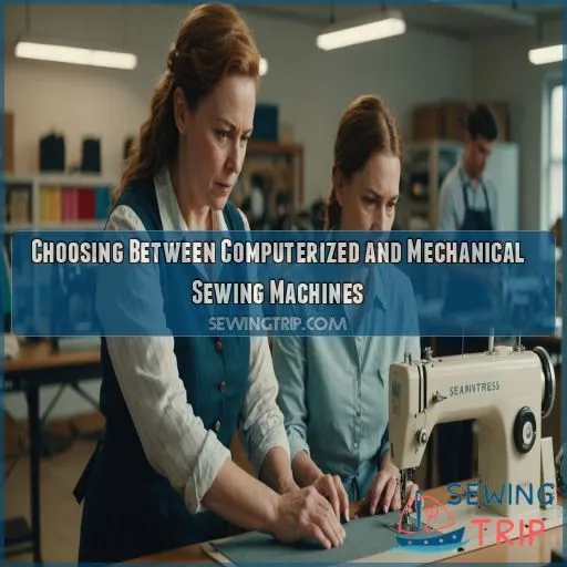 Choosing Between Computerized and Mechanical Sewing Machines