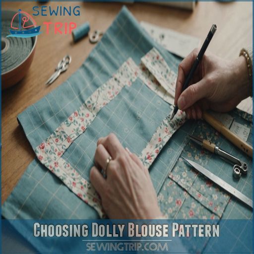 Choosing Dolly Blouse Pattern Choosing Dolly Blouse Pattern