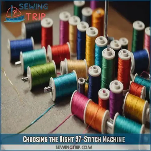 Choosing the Right 37-Stitch Machine