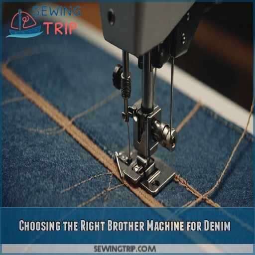 Choosing the Right Brother Machine for Denim Choosing the Right Brother Machine for Denim