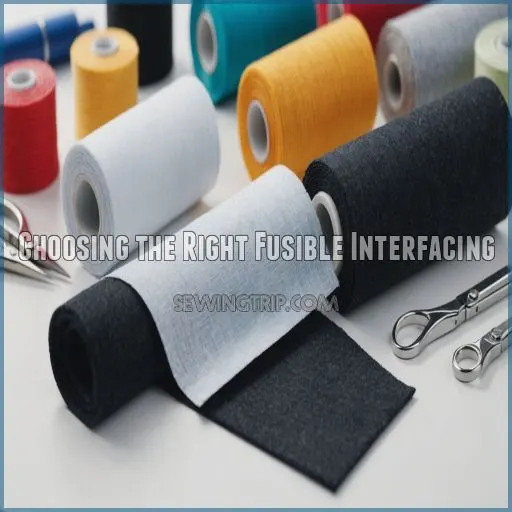 Choosing the Right Fusible Interfacing