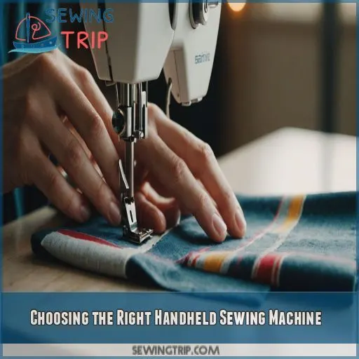 Choosing the Right Handheld Sewing Machine