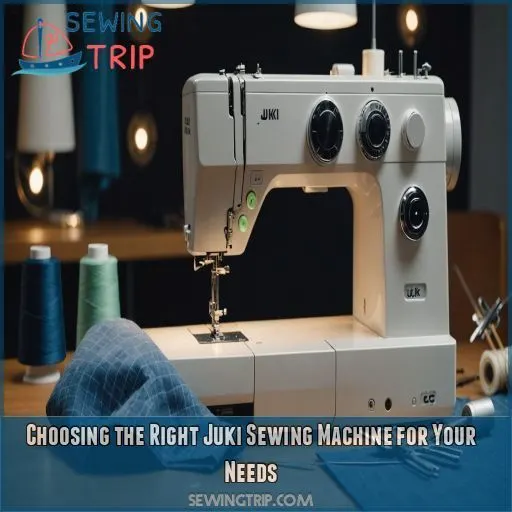 Choosing the Right Juki Sewing Machine for Your Needs