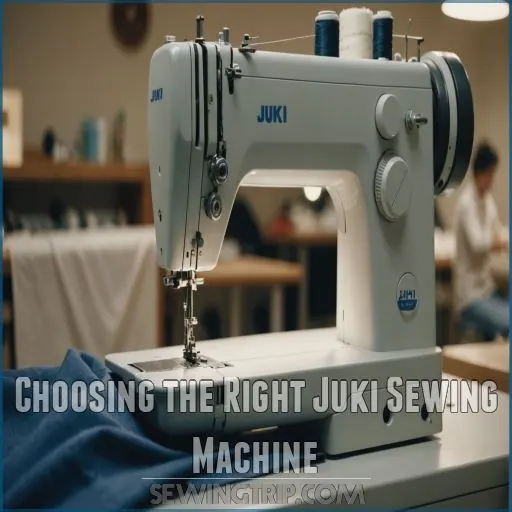 Choosing the Right Juki Sewing Machine