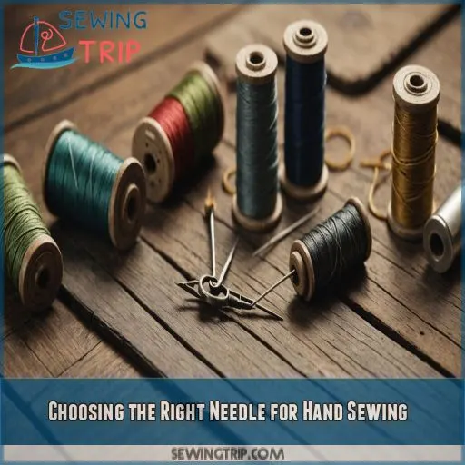 Choosing the Right Needle for Hand Sewing