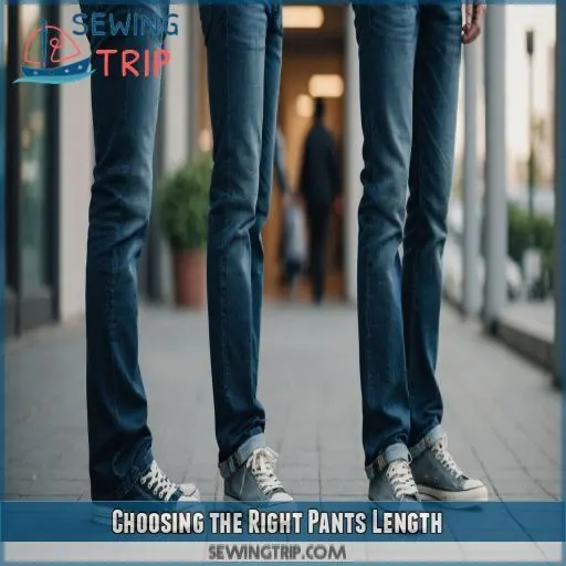 Choosing the Right Pants Length