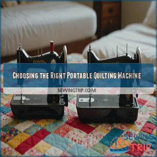 Choosing the Right Portable Quilting Machine