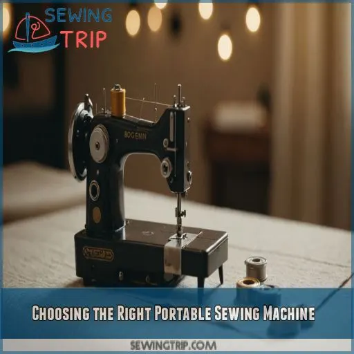 Choosing the Right Portable Sewing Machine