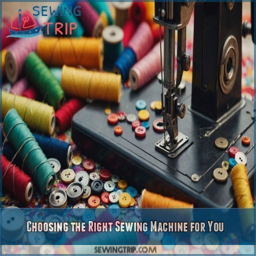 Choosing the Right Sewing Machine for You Choosing the Right Sewing Machine for You