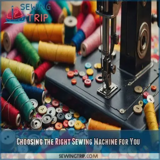 Choosing the Right Sewing Machine for You