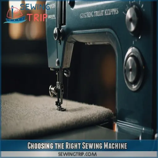 Choosing the Right Sewing Machine