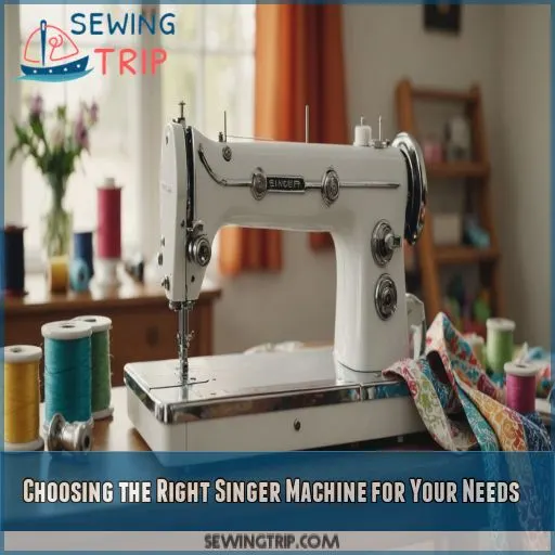 Choosing the Right Singer Machine for Your Needs