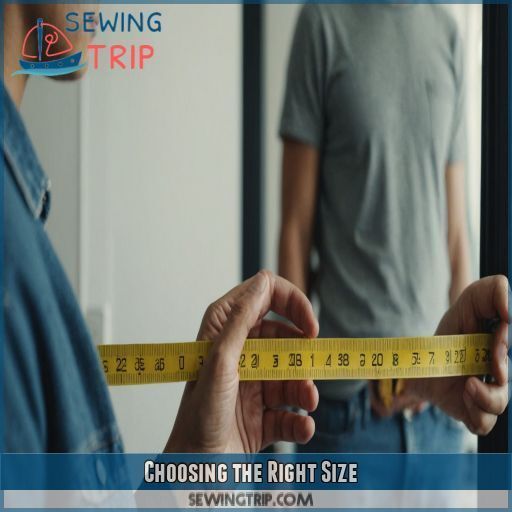 Choosing the Right Size Choosing the Right Size