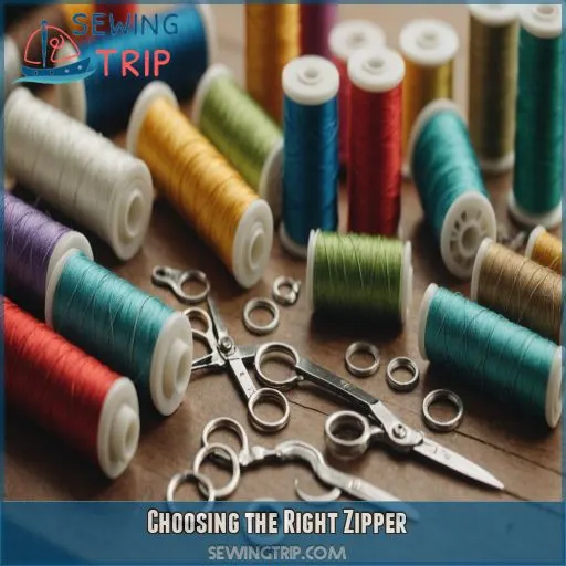 Choosing the Right Zipper