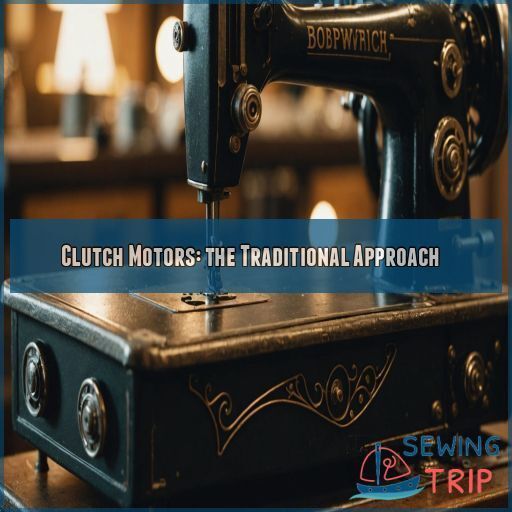 Clutch Motors: the Traditional Approach Clutch Motors: the Traditional Approach