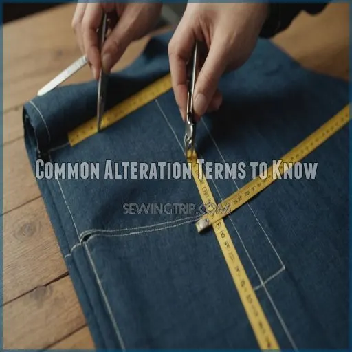 Common Alteration Terms to Know