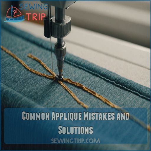 Common Applique Mistakes and Solutions Common Applique Mistakes and Solutions