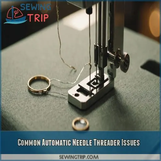 Common Automatic Needle Threader Issues