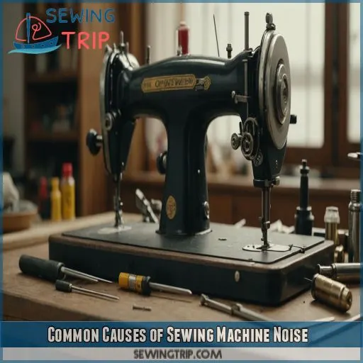 Common Causes of Sewing Machine Noise