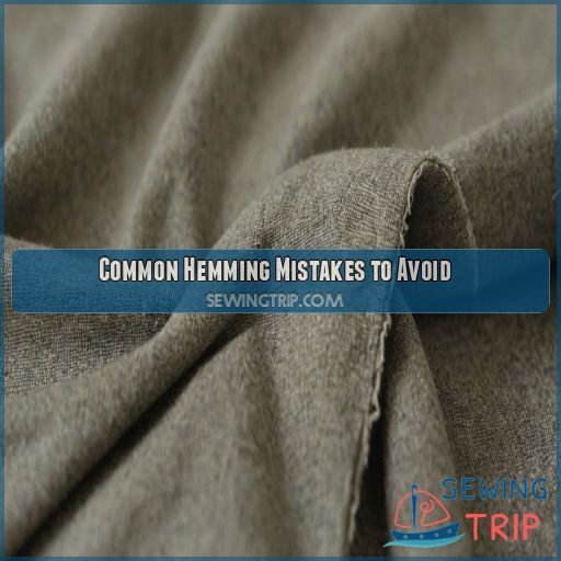 Common Hemming Mistakes to Avoid