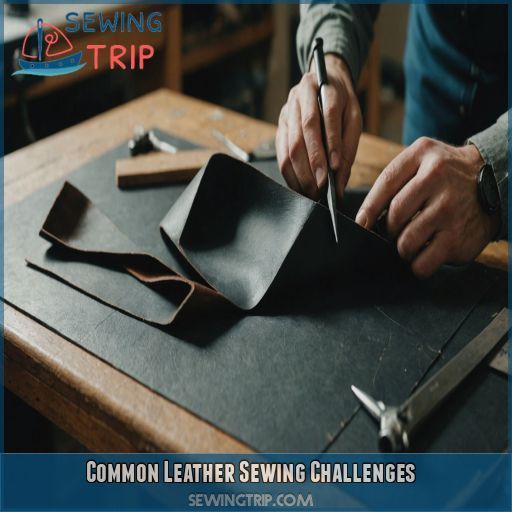 Common Leather Sewing Challenges