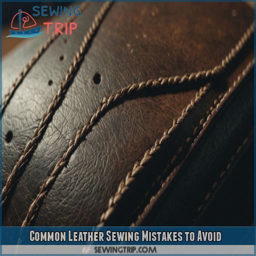 Common Leather Sewing Mistakes to Avoid