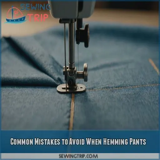 Common Mistakes to Avoid When Hemming Pants