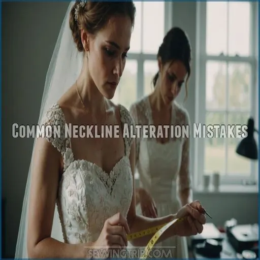 Common Neckline Alteration Mistakes