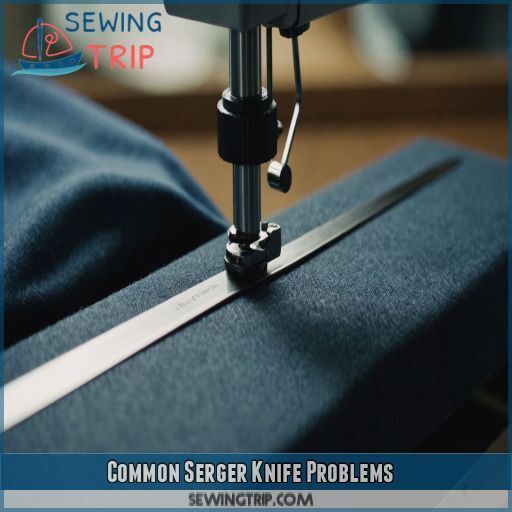 Common Serger Knife Problems Common Serger Knife Problems