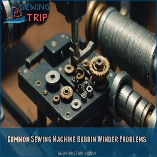 Common Sewing Machine Bobbin Winder Problems