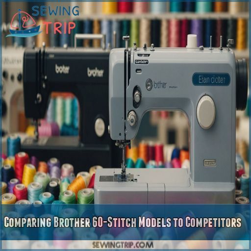 Comparing Brother 60-Stitch Models to Competitors