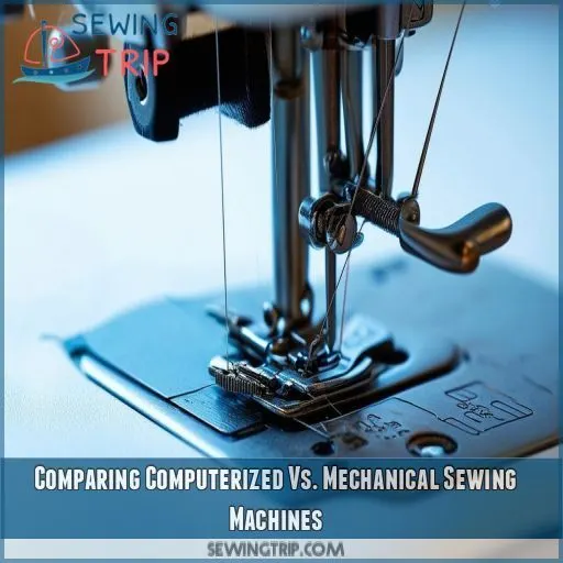 Comparing Computerized Vs. Mechanical Sewing Machines