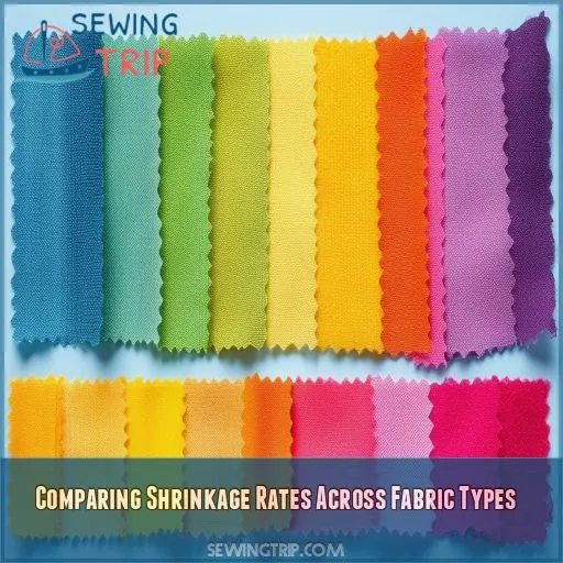 Comparing Shrinkage Rates Across Fabric Types