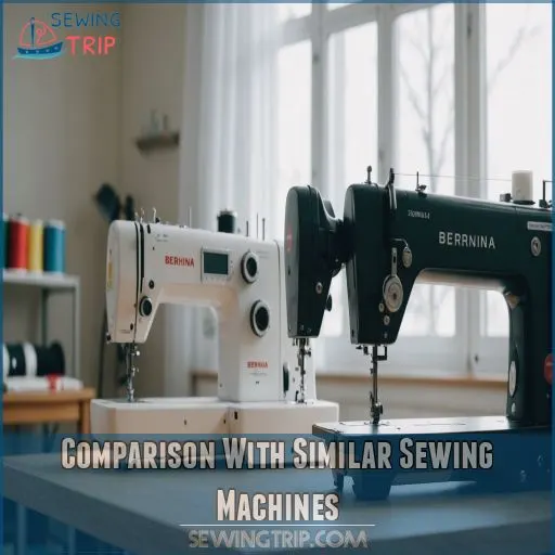 Comparison With Similar Sewing Machines