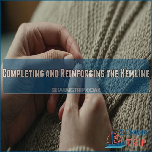 Completing and Reinforcing the Hemline