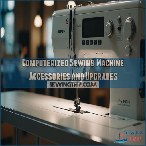 Computerized Sewing Machine Accessories and Upgrades Computerized Sewing Machine Accessories and Upgrades