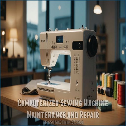 Computerized Sewing Machine Maintenance and Repair Computerized Sewing Machine Maintenance and Repair