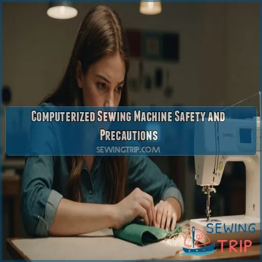 Computerized Sewing Machine Safety and Precautions