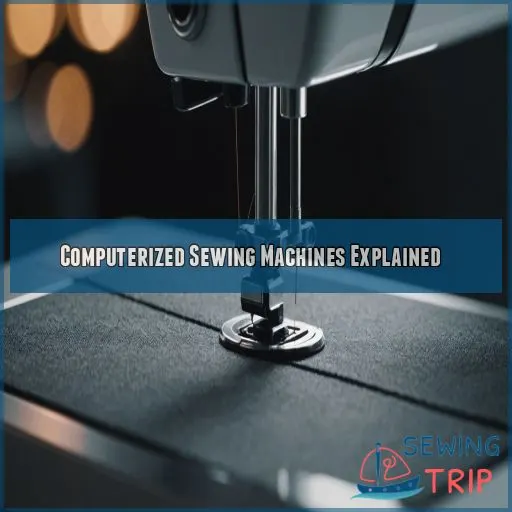 Computerized Sewing Machines Explained