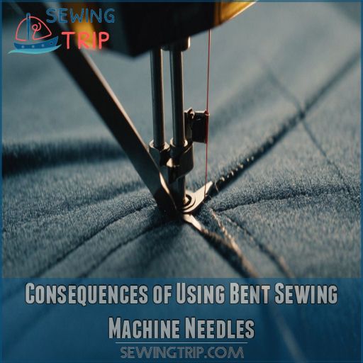 Consequences of Using Bent Sewing Machine Needles