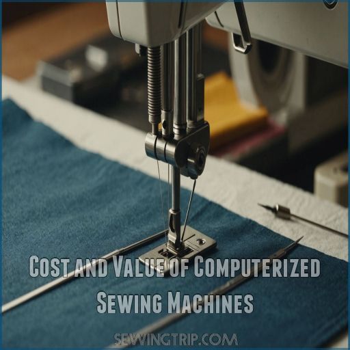 Cost and Value of Computerized Sewing Machines Cost and Value of Computerized Sewing Machines
