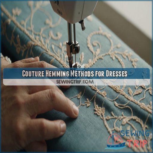 Couture Hemming Methods for Dresses