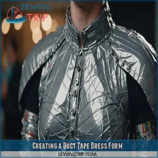 Creating a Duct Tape Dress Form