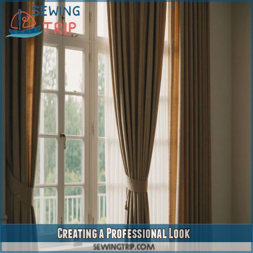 Creating a Professional Look