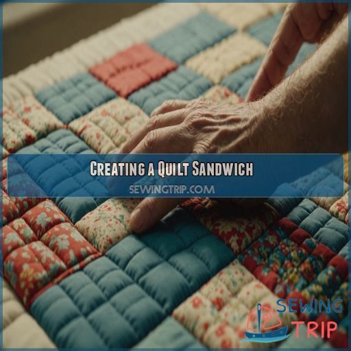 Creating a Quilt Sandwich